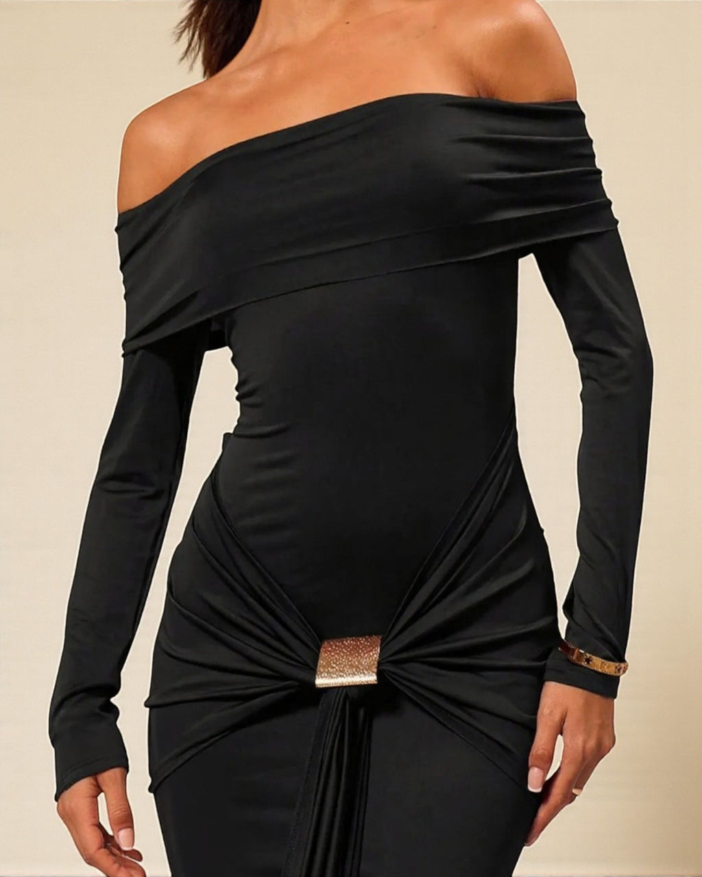 Grace Maxi Dress - Black