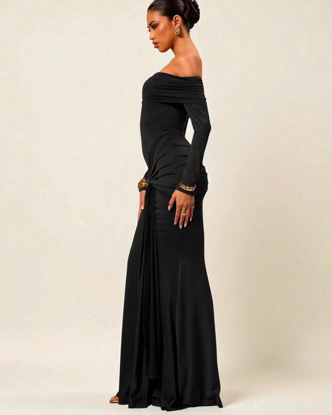 Grace Maxi Dress - Black