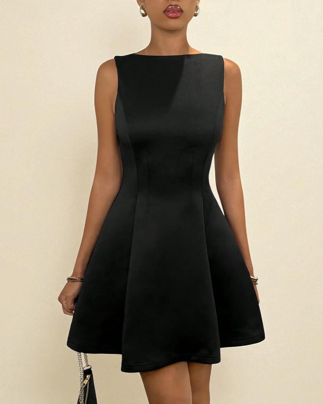 Ivy Mini Dress - Black