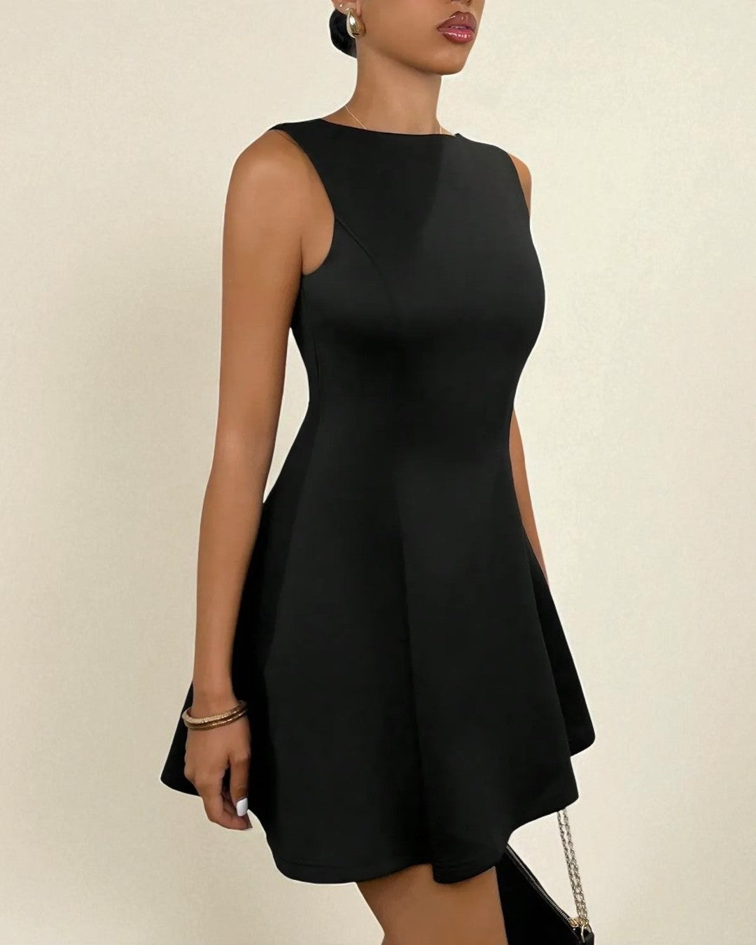 Ivy Mini Dress - Black