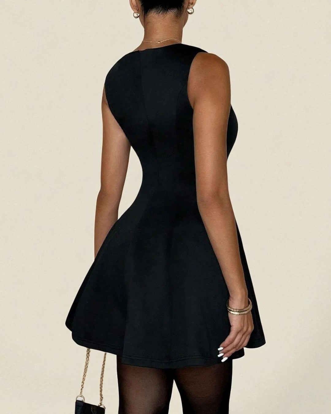 Ivy Mini Dress - Black