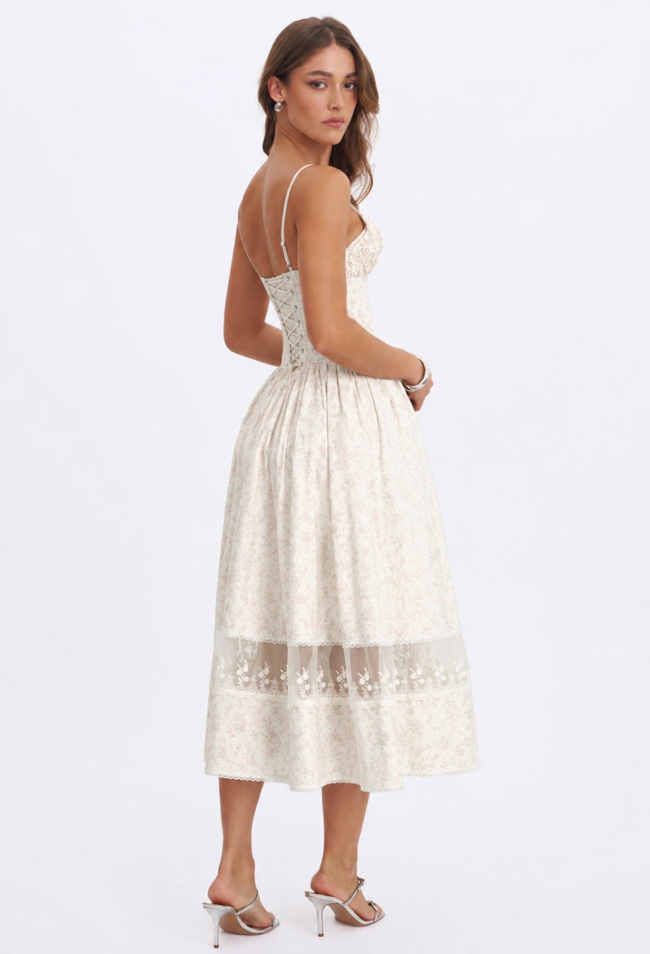Josie Floral Midi Dress, Jubin dress canada, vietnamese dress