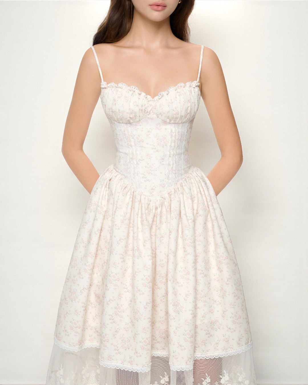 Josie Floral Midi Dress