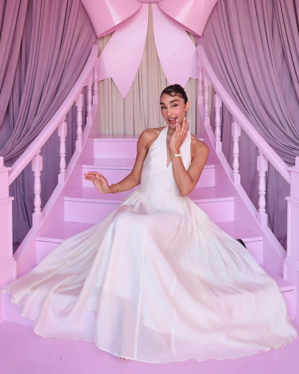 Juliette Midi Dress in Ivory, Ethereal Dress for Women, ethereal wedding dress​