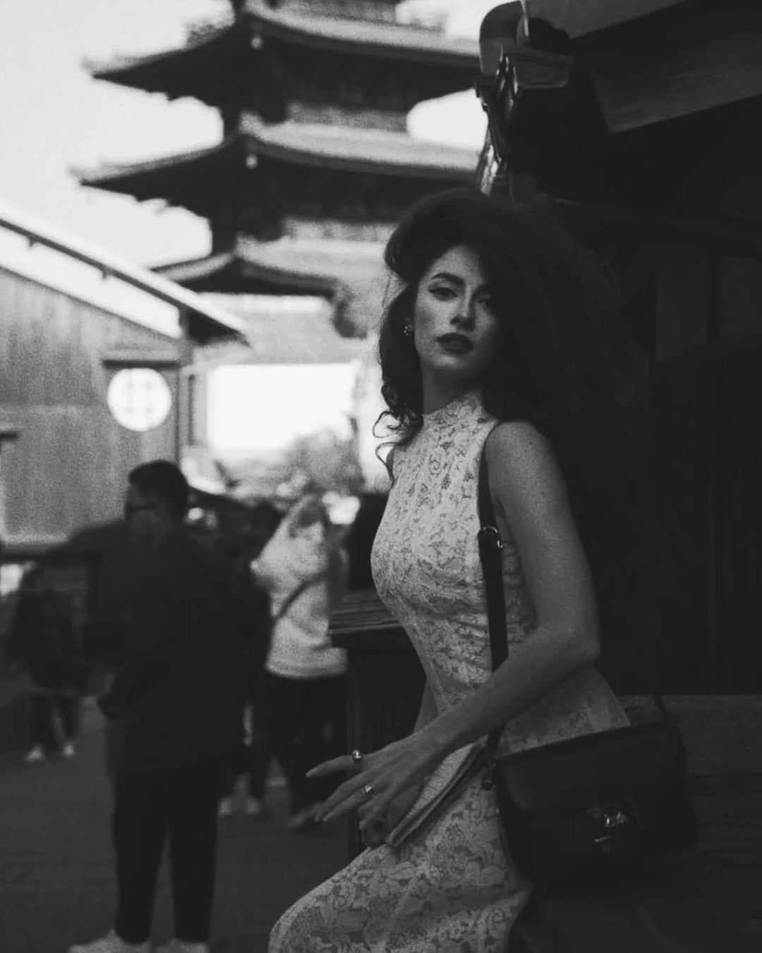 Kinsley White Lace Midi Dress, huong boutique, white dress canada