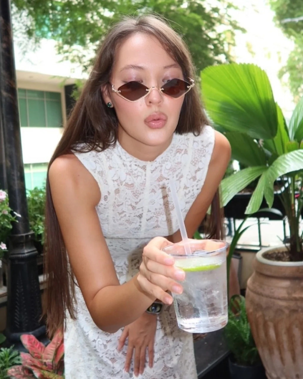 Kinsley White Lace Midi Dress, white dress shirt​, white midi dress​