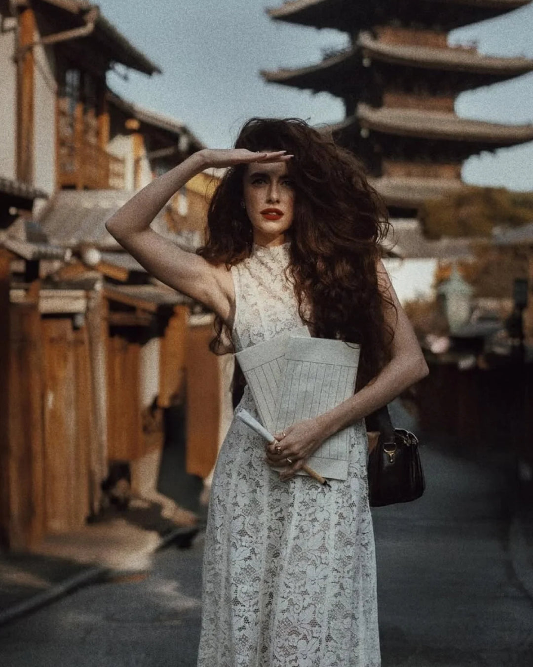 Kinsley White Lace Midi Dress, white dress white, ​white graduation dress​