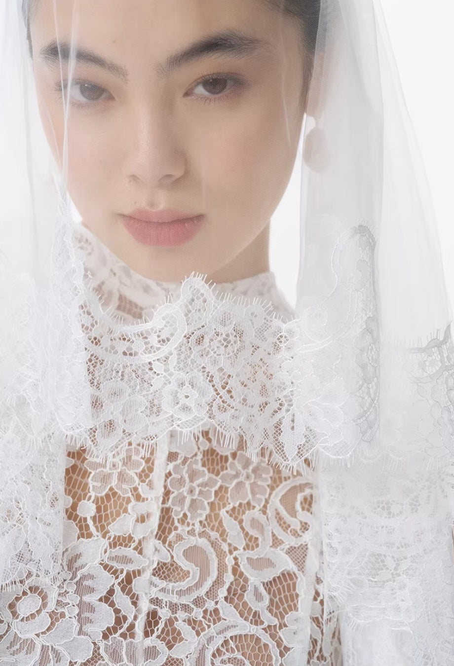 Kinsley White Floral Lace Midi Dress, sheer lace dress, wedding dress lace​, antique lace wedding dress