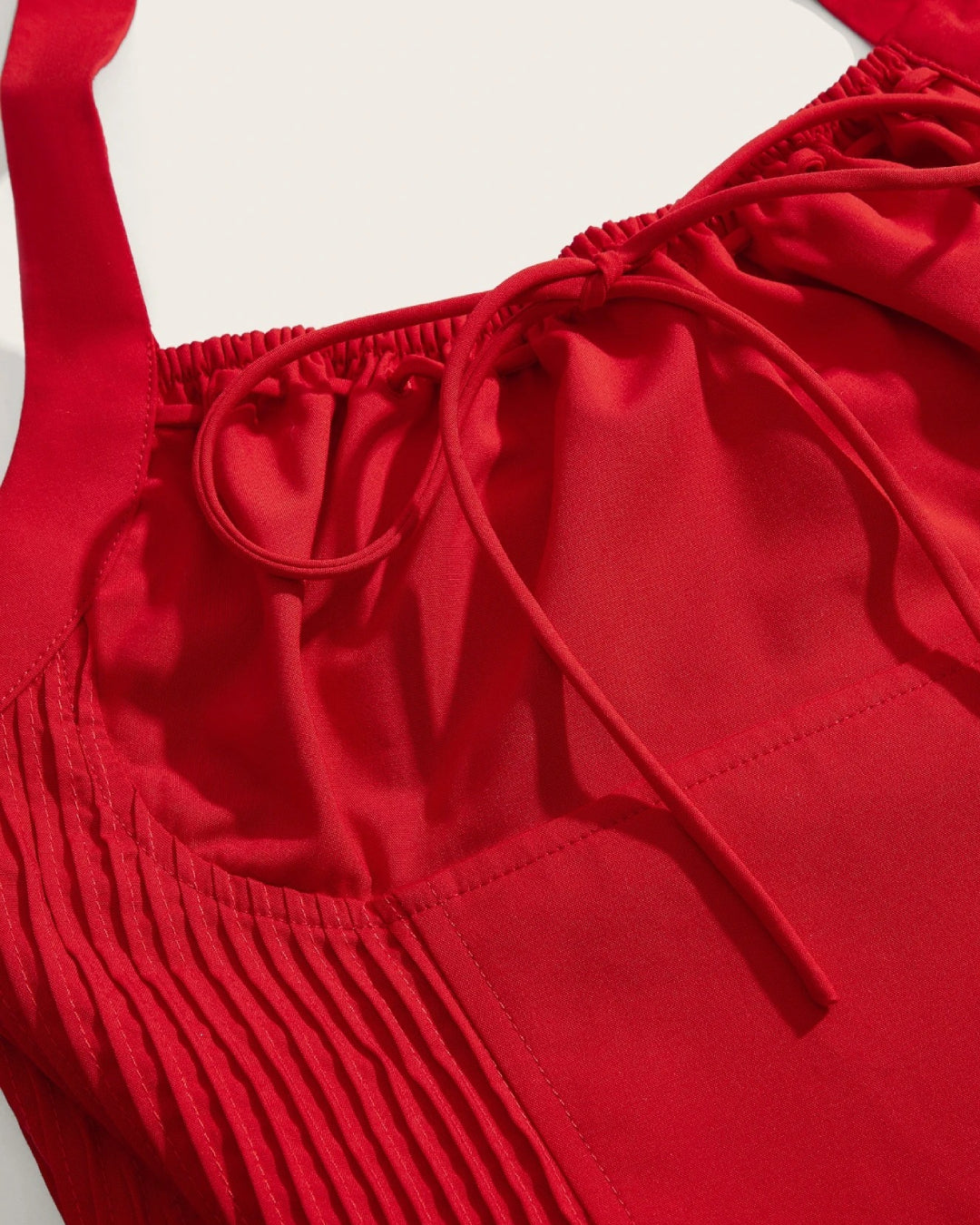 Lanetta Red Midi Dress, dress with red, red dress dress, red dress women