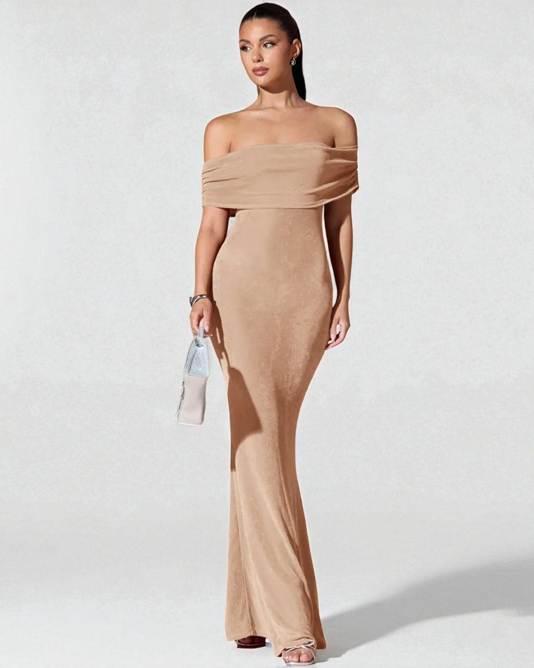 Layla Maxi Dress - Apricot