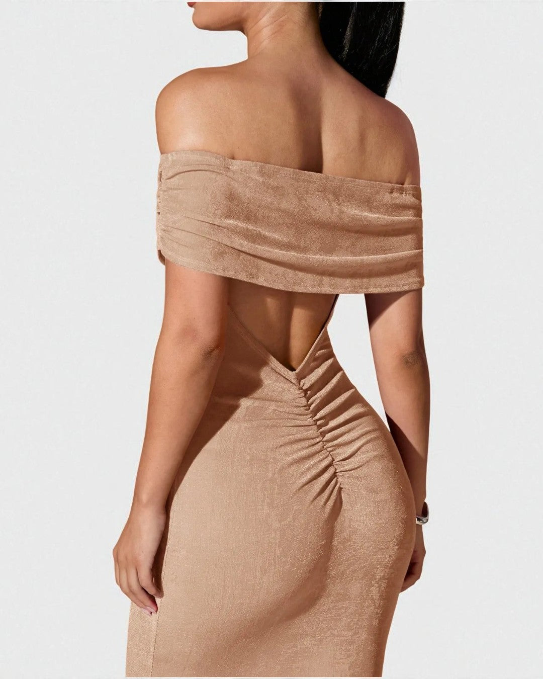 Layla Maxi Dress - Apricot