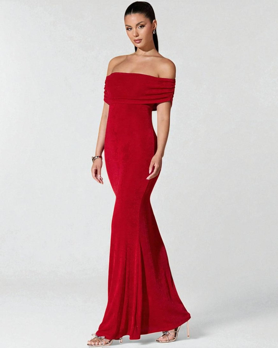 Layla Maxi Dress - Red