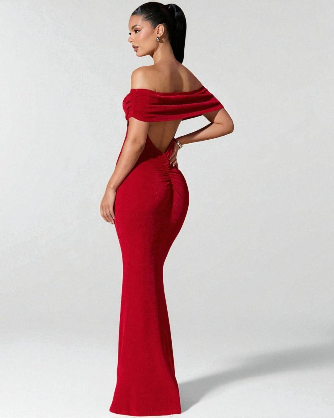 Layla Maxi Dress - Red