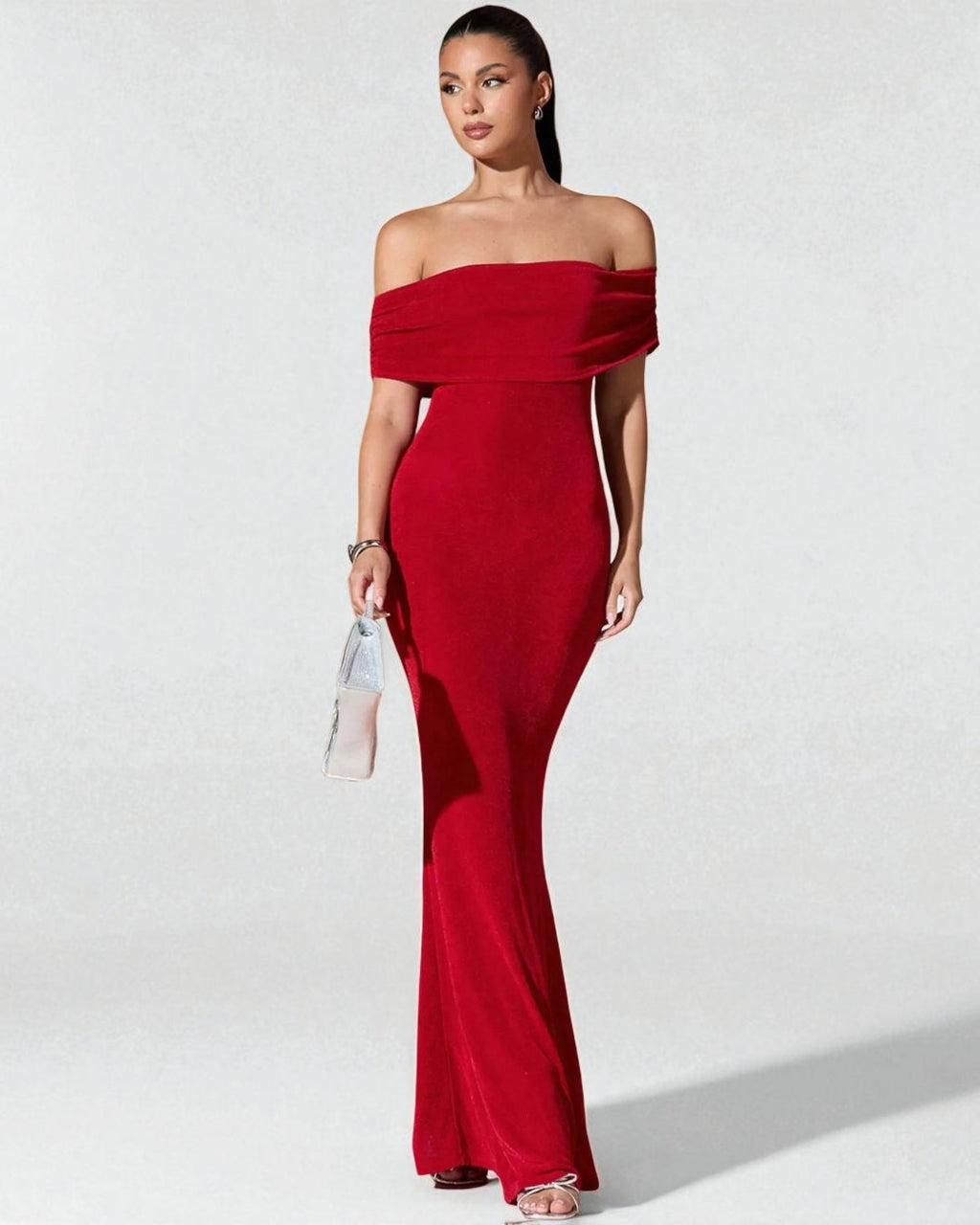 Layla Maxi Dress - Red