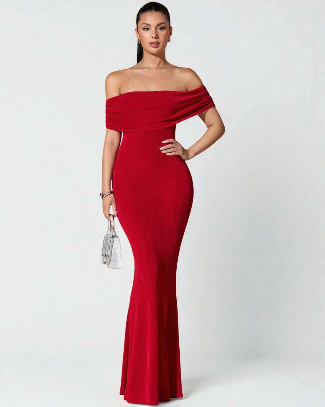 Layla Maxi Dress - Red