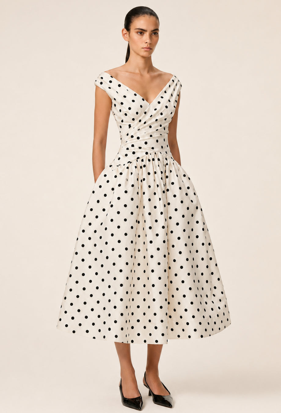 Leilani Polka Dot Dress