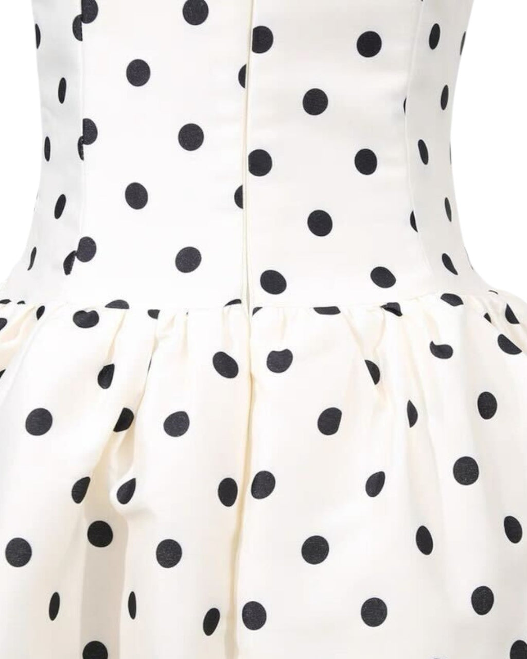 Close-up of Lucia Midi Dress – non-stretch terylene fiber fabric