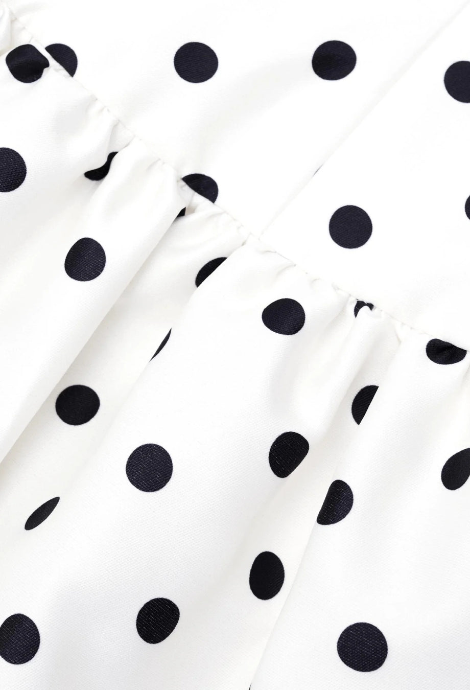 Lucia Black and White Polka Dot Midi Dress​, self portrait polka dot midi dress
