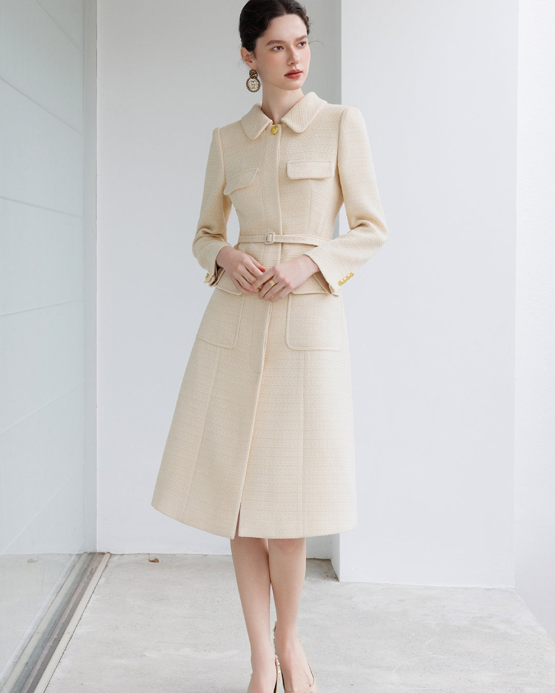 Beige Office Dress for Ladies - Lulus Long Sleeve Midi Blazer Dress Beige Office Dress for Ladies - Lulus Long Sleeve Midi Blazer Dress