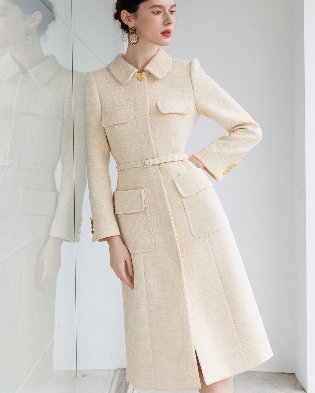 Beige Office Dress for Ladies - Lulus Long Sleeve Midi Blazer Dress Beige Office Dress for Ladies - Lulus Long Sleeve Midi Blazer Dress