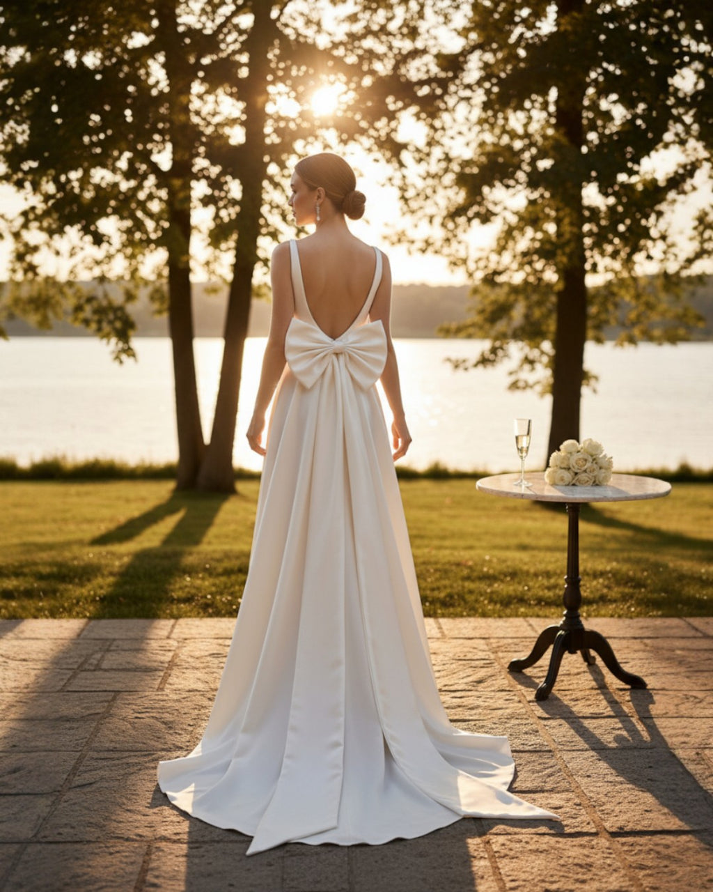 Luxe Ribbon Bow – Long Tail