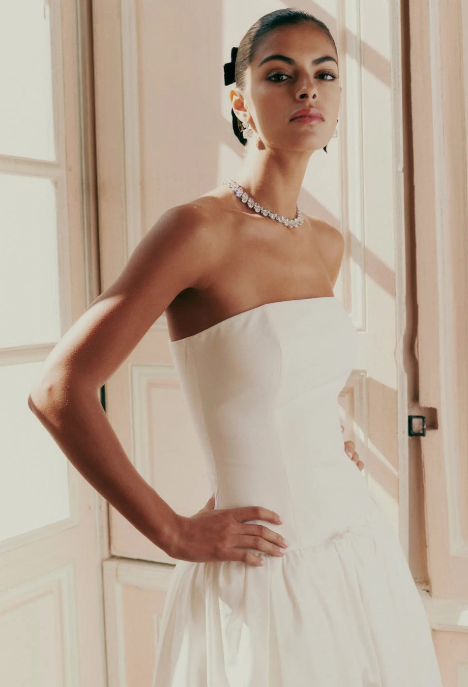 Madeleine White Strapless Wedding Dress, best place to buy a wedding dress
