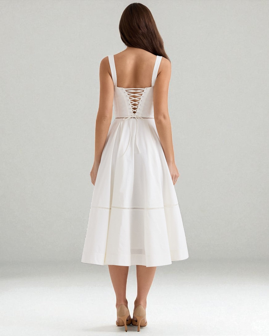 Madelyn Button Front Midi Dress, white dress, brunch outfits, fashion fashion dress, party dress