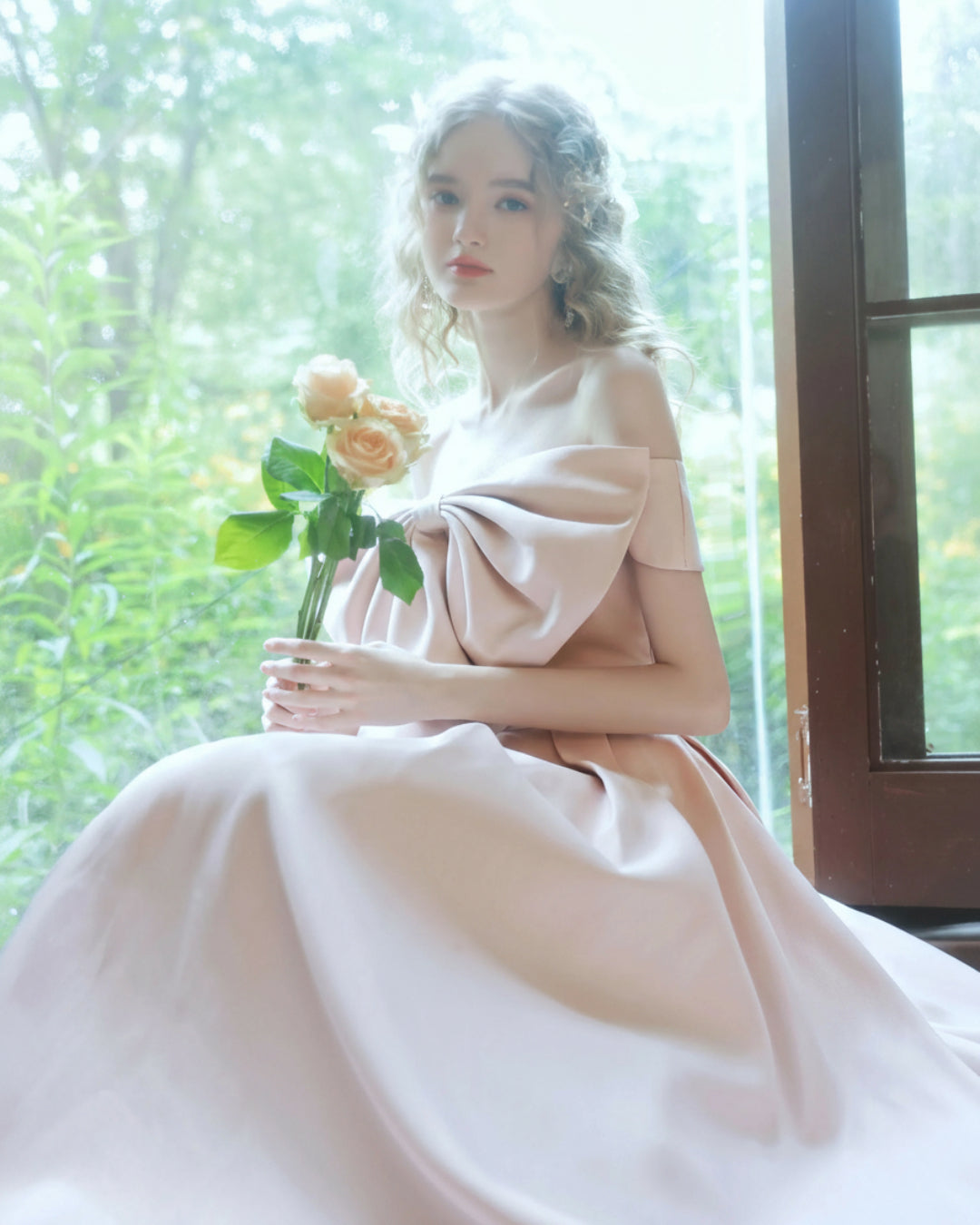 Blush Pink Prom Gown 2026, Marcella Maxi Dress, dress in prom​, prom dress online canada