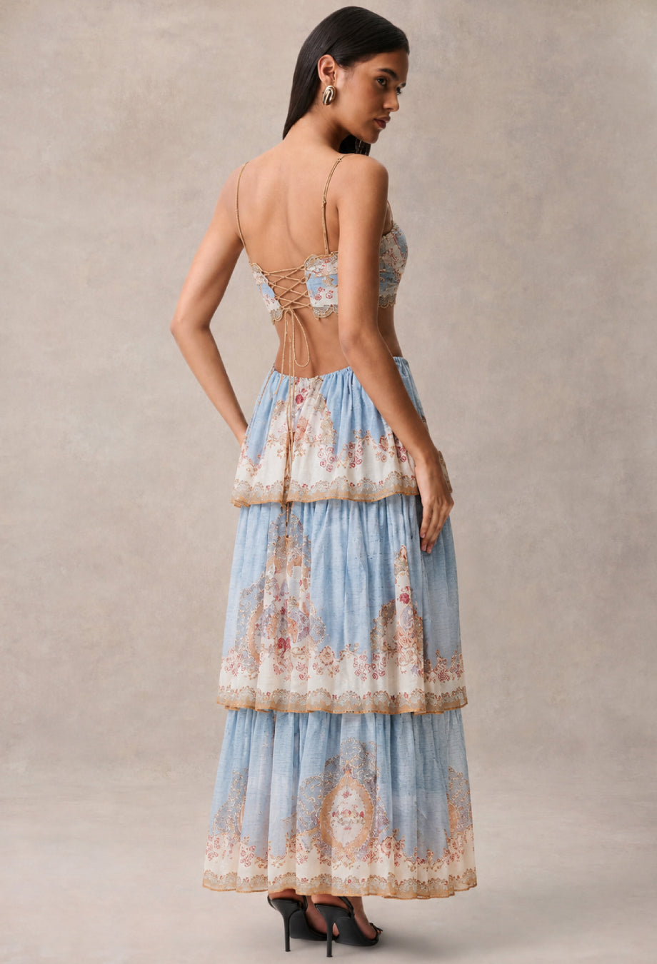 Mariam Cotton Resort Dress, resort dress​, resort maxi dress, resort wear maxi dress, resort wear dress​