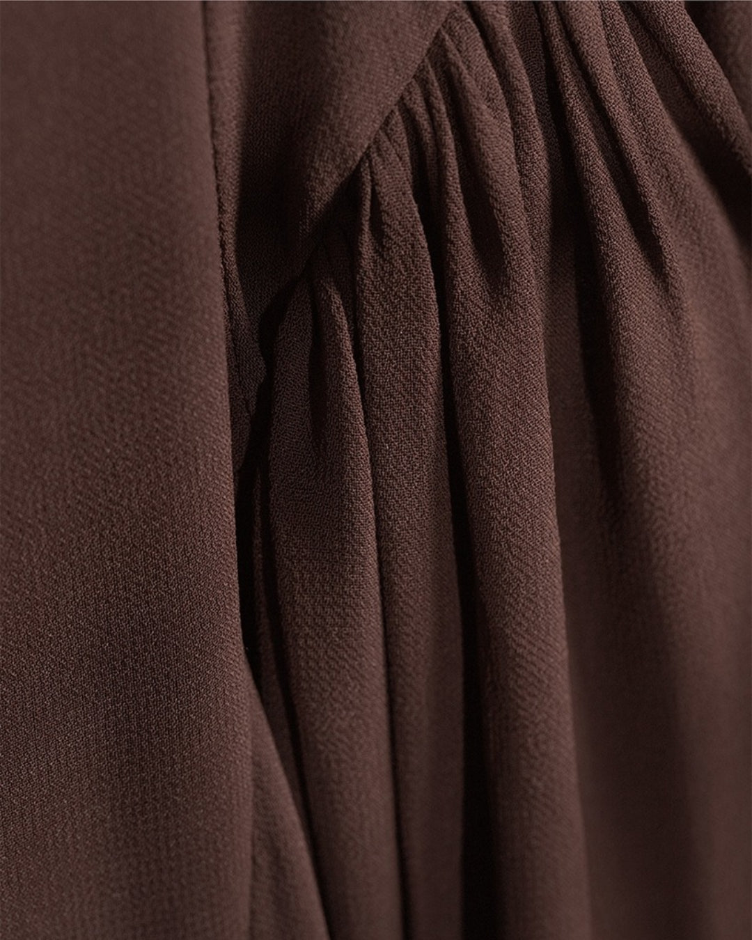 Maven Midi Dress in Coffee Brown, Women's Formal Midi Dress, semi formal wedding guest dress​