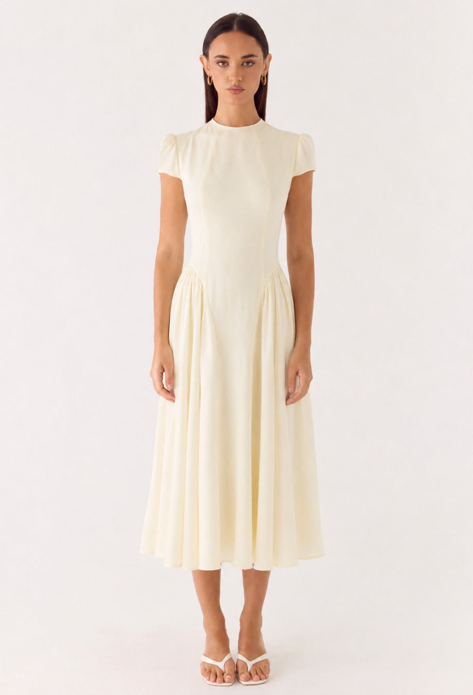 Maven Cream Dress