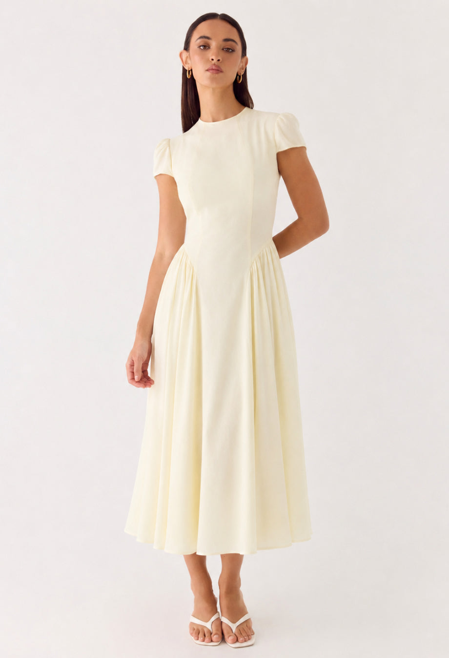 Maven Cream Dress