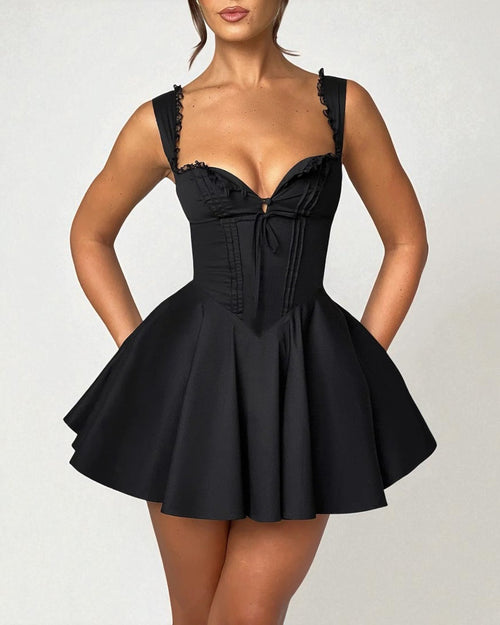Mila Black Mini Dress