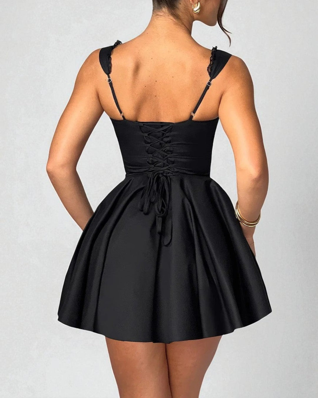 Mila Black Mini Dress