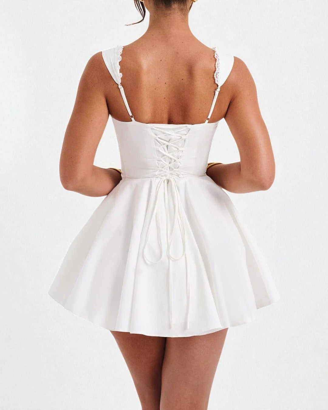 Mila White Mini Dress