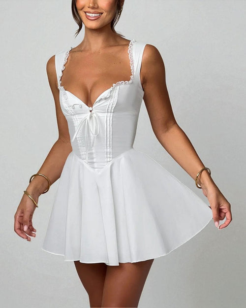 Mila White Mini Dress