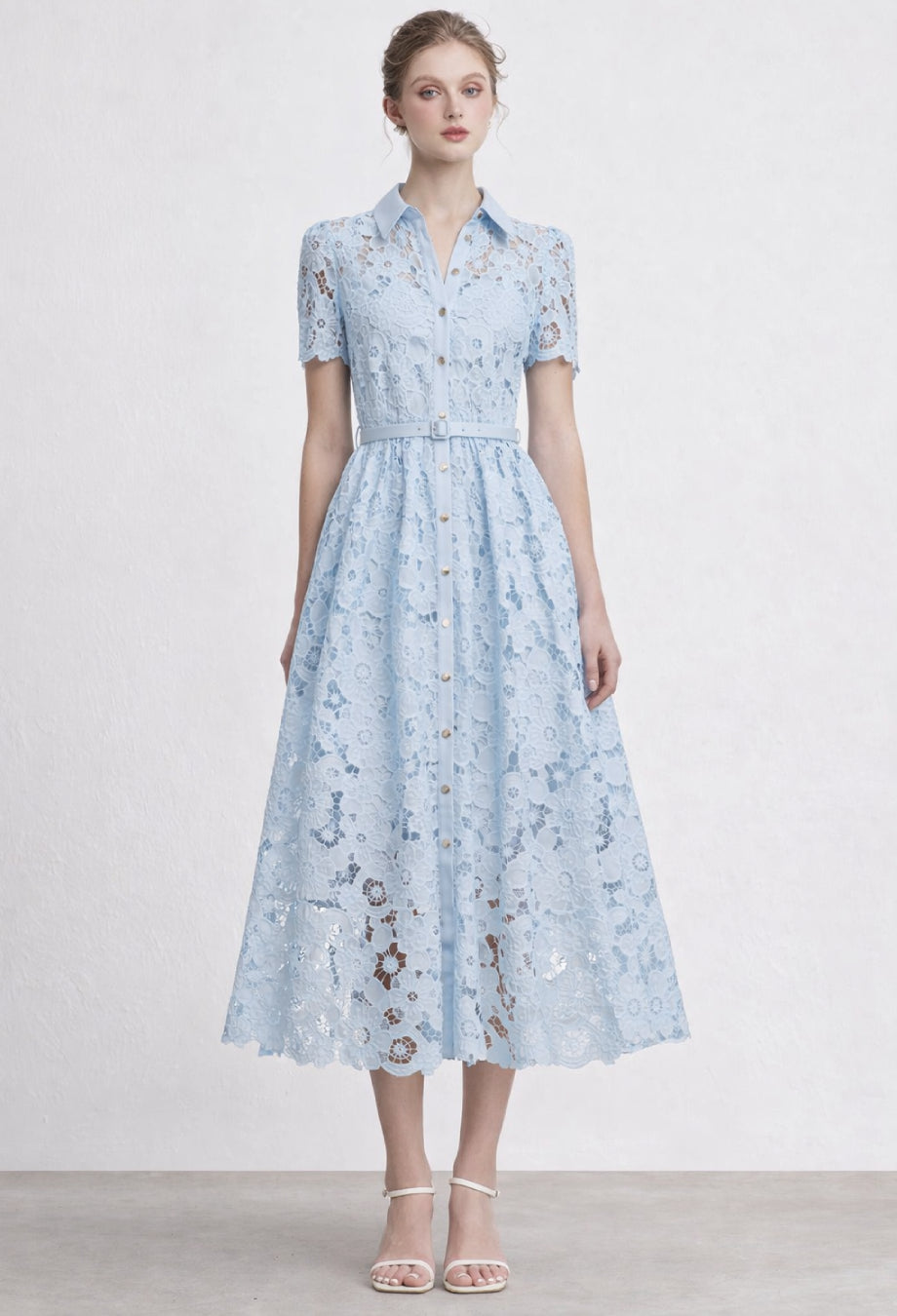Baby Blue Formal Wedding Guest Dress