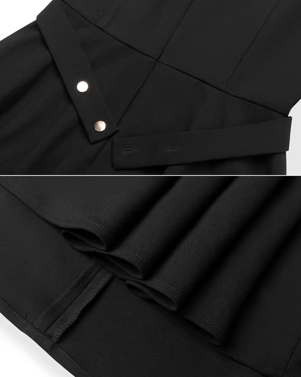 Monroe Midi Dress for Formal Events, formal midi dress​, midi black dress​, minimalist dress​