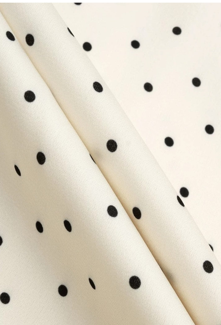 Opal Polka Dot Top and Skirt Two Piece Set, Casual Outfit