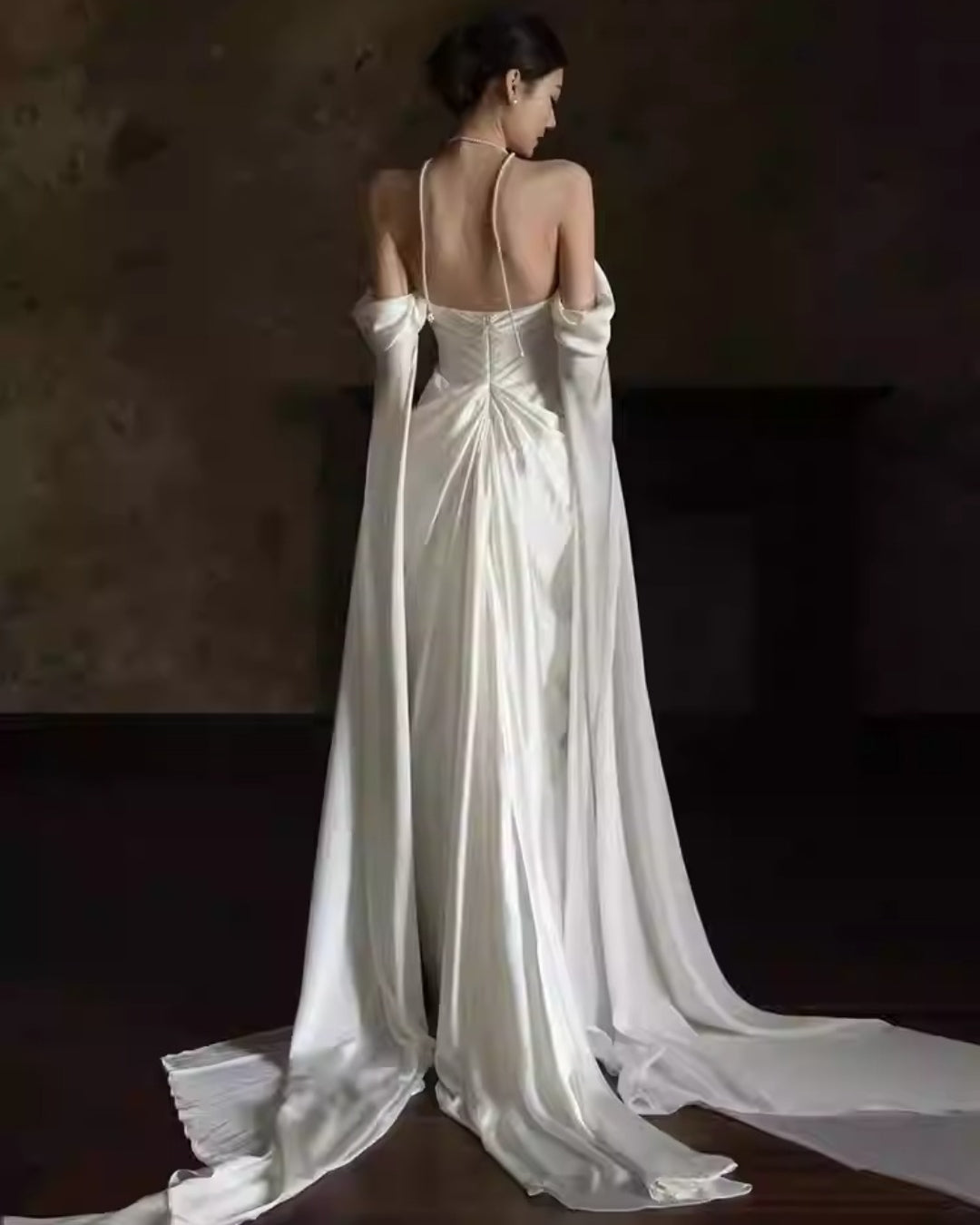 Ottilie Bridal Maxi Dress - White Bridal Gown XS Ottilie Bridal Maxi Dress - White Bridal Gown XS