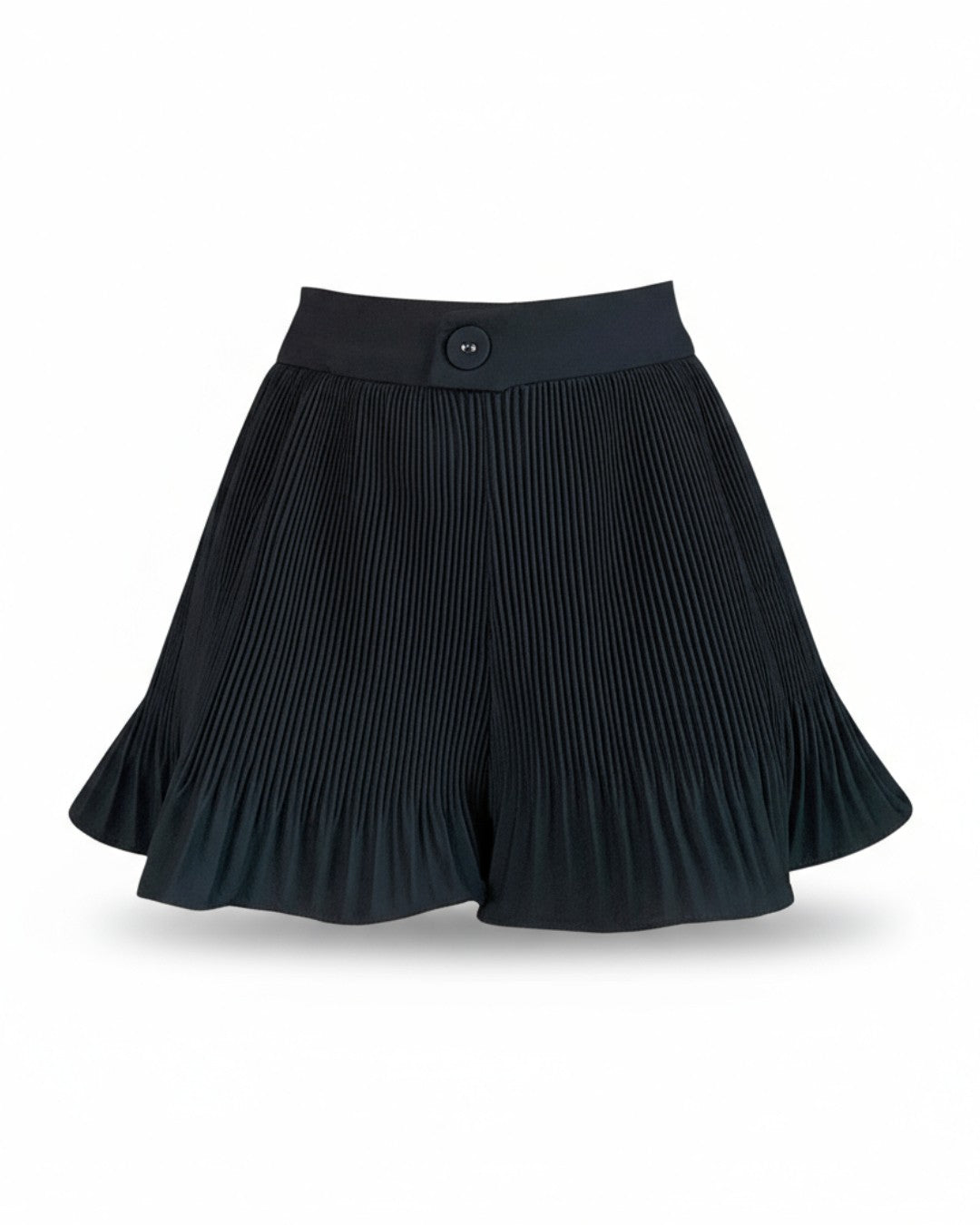 Pleated Chiffon Mini Skort