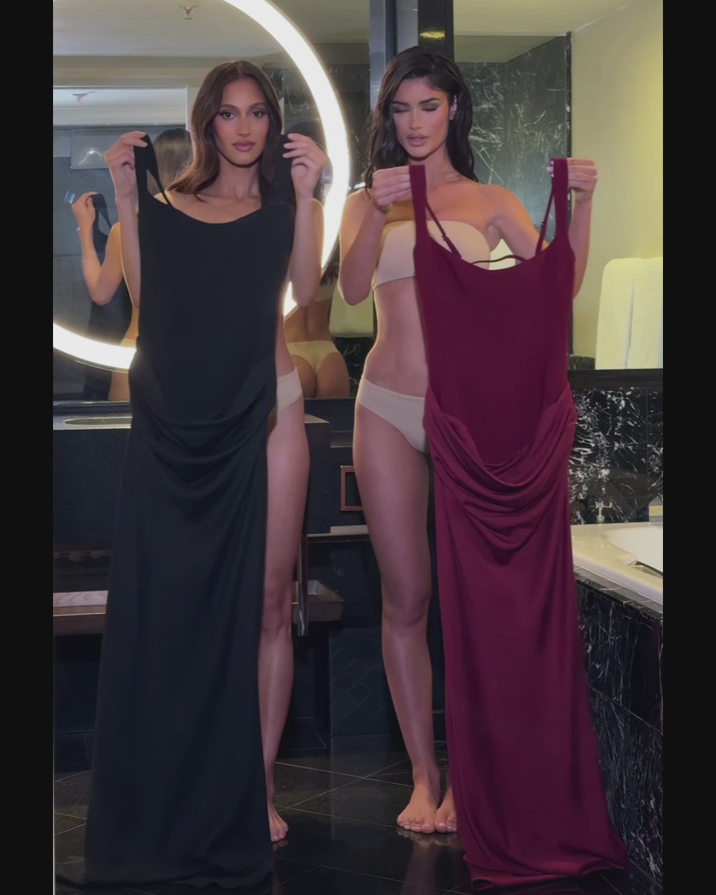 Yeona Mini Dress in Black, Women's Corset Short Gown, woman in evening dress​