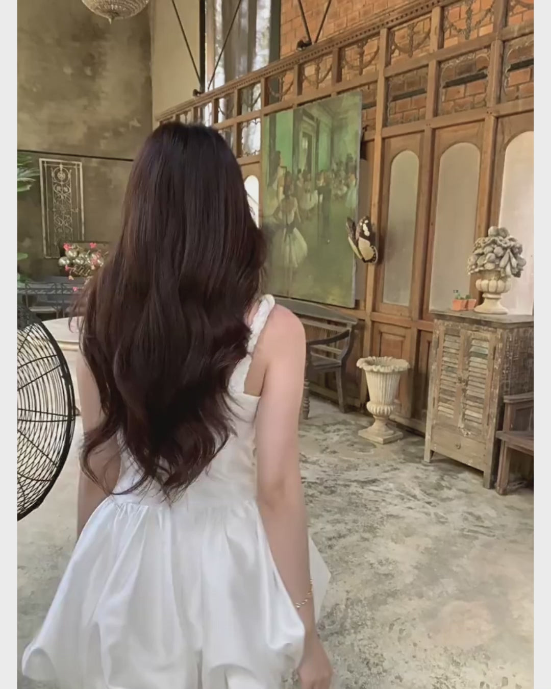 Lotus White Bubble Mini Dress for Women, womens bubble dress, bubble dress zara​