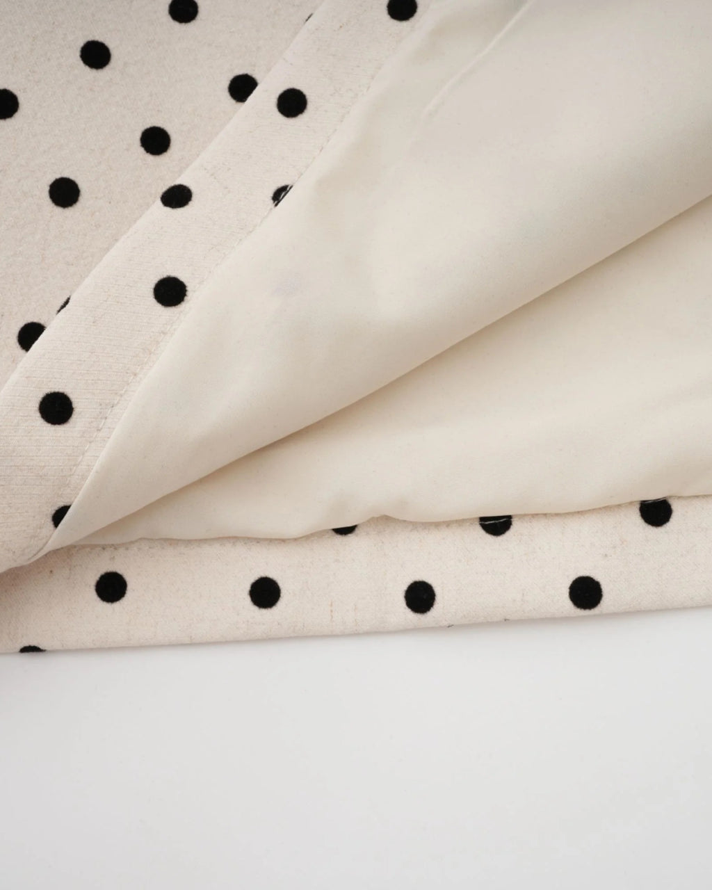 Quinn Midi Dress - Black Polka Dot Print