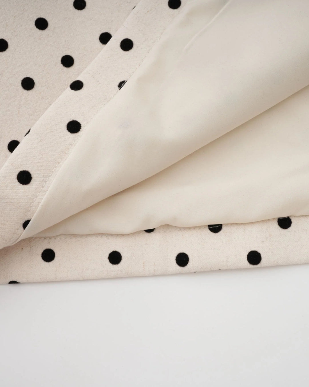 Quinn Midi Dress - Black Polka Dot Print