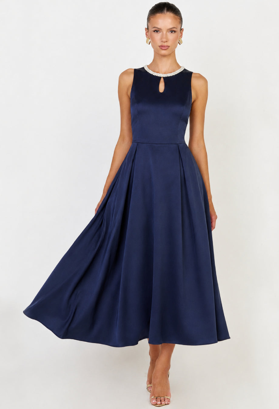 Navy Wedding Guest Dress