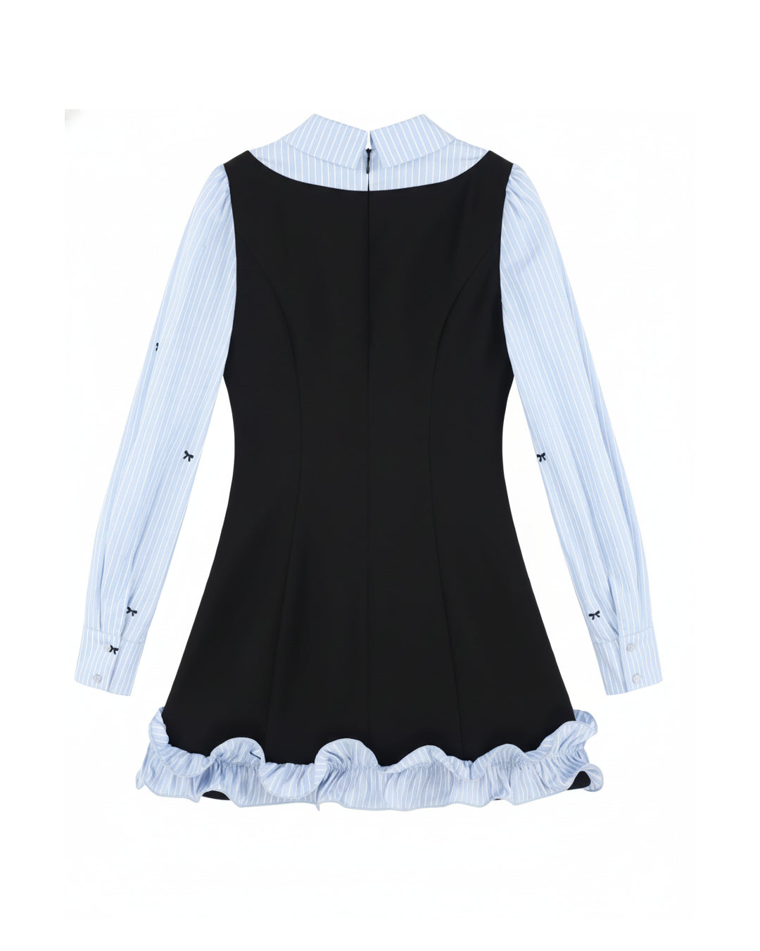 Vivien Mini Dress in Midnight Blue, Long Sleeve Cute Dress for Teens, cute cute dresses​, dresses that are cute​