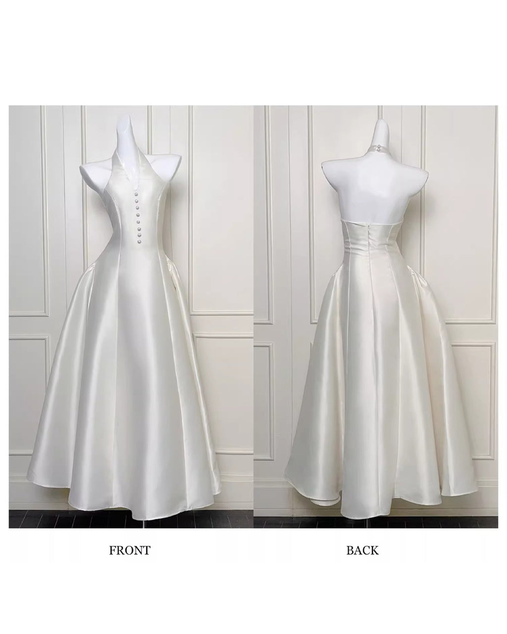 Vivienne Ivory Midi Dress, Premium Dress, huong boutique online shopping canada