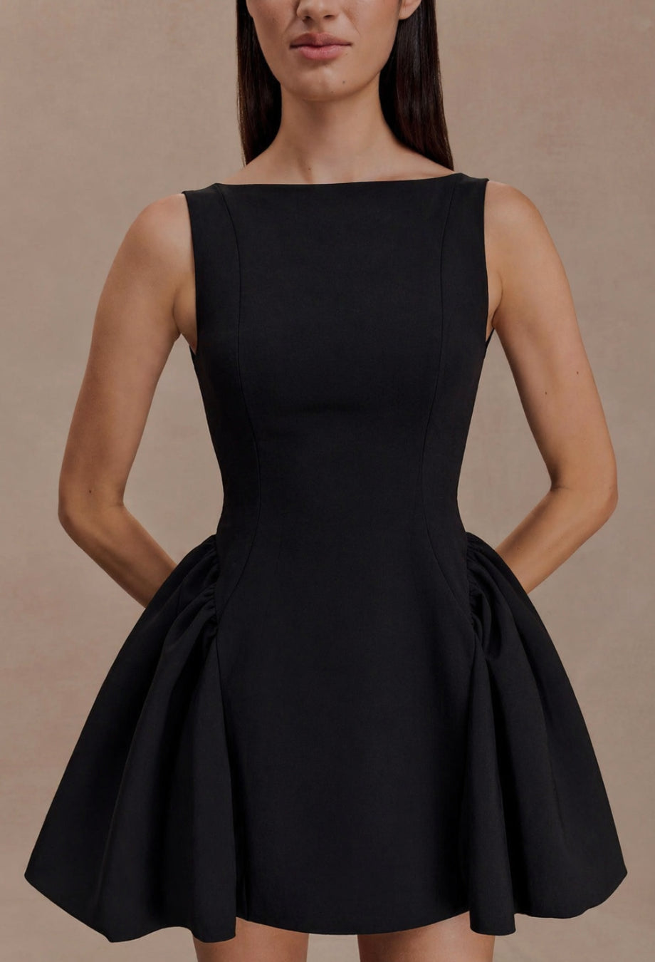 Yalina Black Mini Dress, sexy black mini dress, black mini dress party