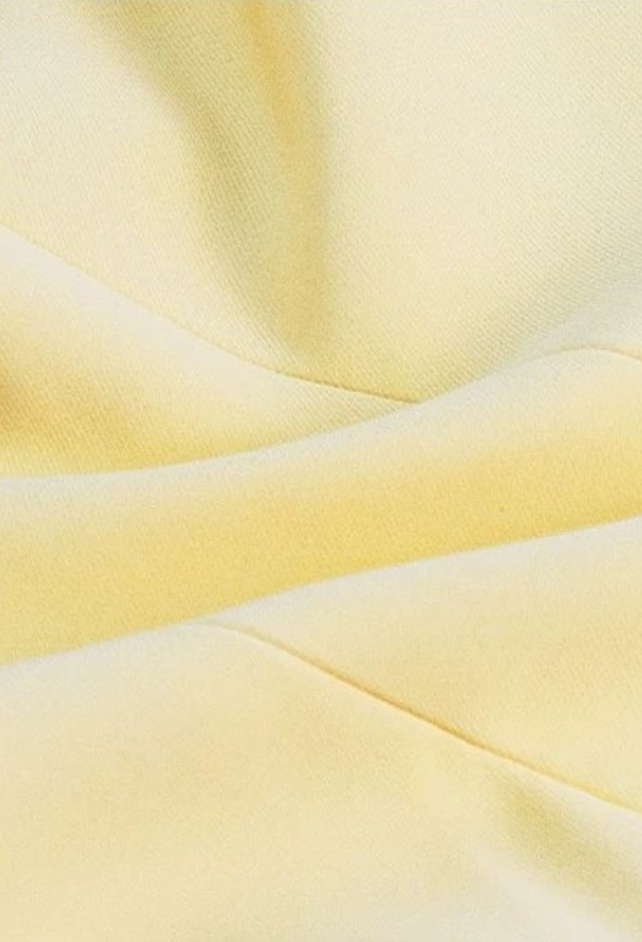 Light Yellow Cinched A-Line Mini Dress, yellow summer dress, butter yellow dress